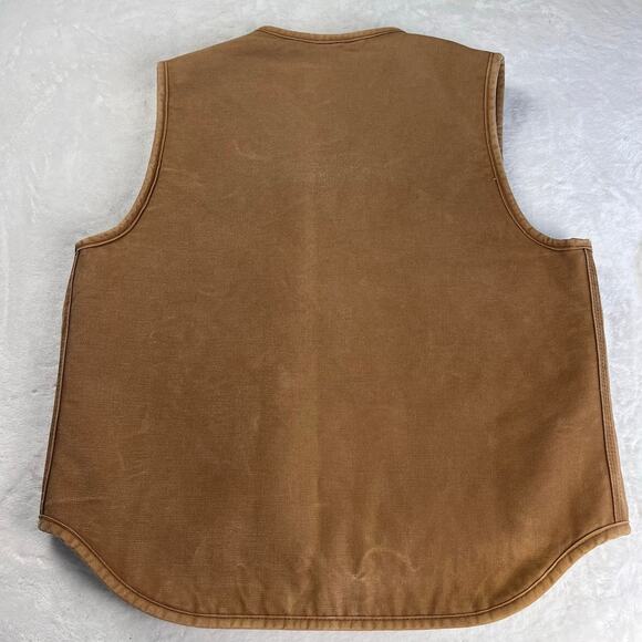 Carhartt Vintage Sherpa Lined men’s Vest 6SV 1983 Workwear Size Large - Picture 2 of 10